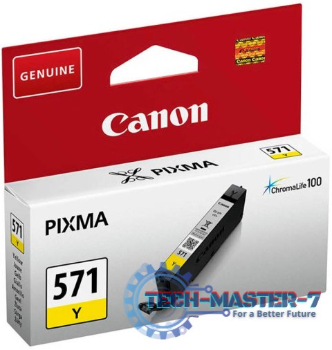 Wkład CANON CLI-571 Żółty 0388C001 Wkład CANON CLI-571 Żółty 0388C001
