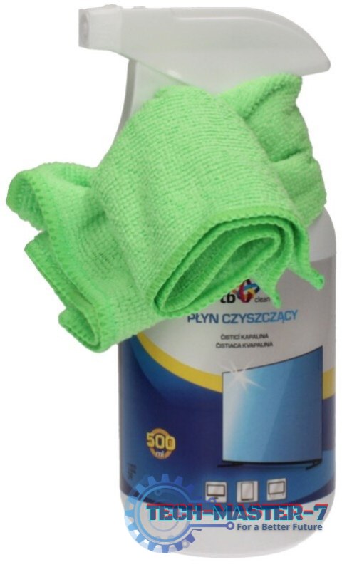 Clean Zestaw płyn do TV 500 ml + mikrofibra Clean Zestaw płyn do TV 500 ml + mikrofibra