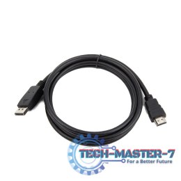 GEMBIRD DisplayPort - HDMI 3 m Czarny 3m /s1x HDMI (wtyk) 1x DisplayPort (wtyk)