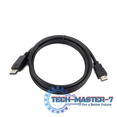 GEMBIRD DisplayPort - HDMI 3 m Czarny 3m /s1x HDMI (wtyk) 1x DisplayPort (wtyk) GEMBIRD DisplayPort - HDMI 3 m Czarny 3m /s1x HDMI (wtyk) 1x DisplayPort (wtyk)