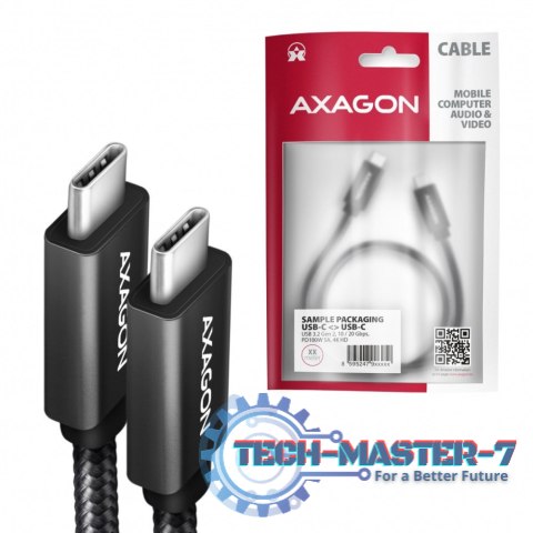 Kabel USB AXAGON USB Typ C Męska 2 Kabel USB AXAGON USB Typ C Męska 2