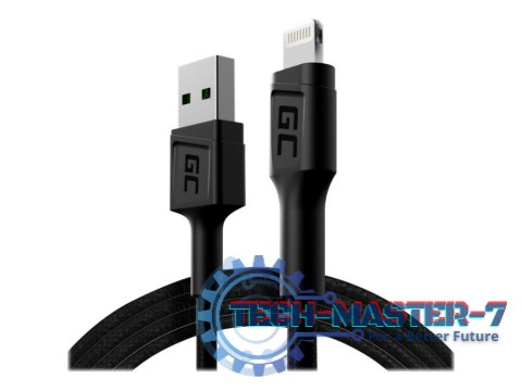 Kabel USB GREEN CELL Lightning 1.2 Kabel USB GREEN CELL Lightning 1.2
