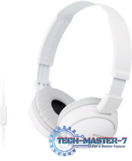 Słuchawki Na głowę SONY MDR-ZX110APW (1.2m /3.5 mm (pozłacany) wtyk/Biały)