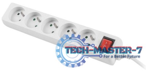 Listwa zasilająca LANBERG PS1-05E-0150-W Listwa zasilająca LANBERG PS1-05E-0150-W