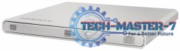 Napęd optyczny DVD-ROM Zewnętrzny USB 2.0 Biały