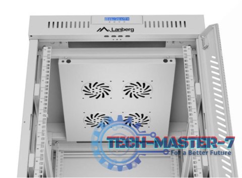 SZAFA INSTALACYJNA RACK STOJĄCA 19" 15U 600X800 SZARA DRZWI SZKLANE LCD LANBERG (FLAT PACK) V2 SZAFA INSTALACYJNA RACK STOJĄCA 19" 15U 600X800 SZARA DRZWI SZKLANE LCD LANBERG (FLAT PACK) V2
