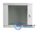 Szafa instalacyjna wisząca 19'' 9U 600X450mm szara (drzwi szklane) Szafa instalacyjna wisząca 19'' 9U 600X450mm szara (drzwi szklane)