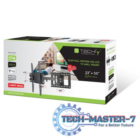 Uchwyt do TV TECHLY ICA-PLB 148M (nośność 45kg \23 - 55 cali) Uchwyt do TV TECHLY ICA-PLB 148M (nośność 45kg \23 - 55 cali)