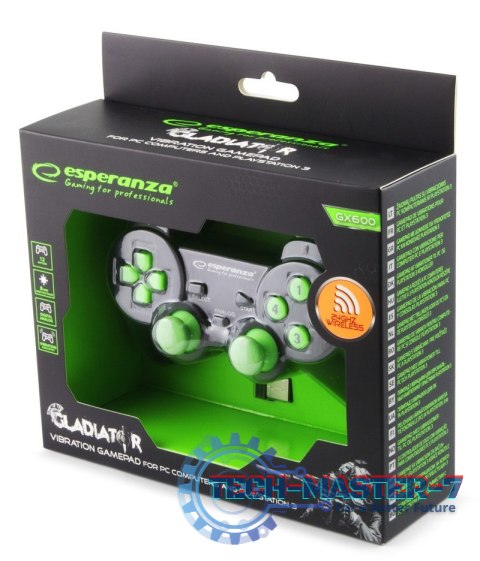 GAMEPAD BEZPRZEWODOWY 2.4GH PS3/PC GLADITOR GAMEPAD BEZPRZEWODOWY 2.4GH PS3/PC GLADITOR