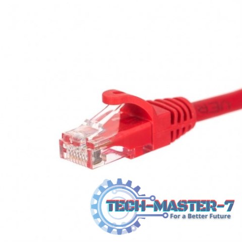 NETRACK CAT5e UTP 3 m Czerwony 3 Patchcord NETRACK CAT5e UTP 3 m Czerwony 3 Patchcord