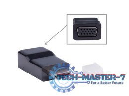 Adapter GEMBIRD HDMI-A (M) - VGA (F) HDMI (wtyk) - VGA (gniazdo) A-HDMI-VGA-001
