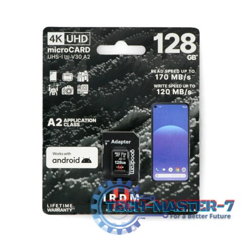 Karta pamięci GOODRAM 128 GB Adapter Karta pamięci GOODRAM 128 GB Adapter