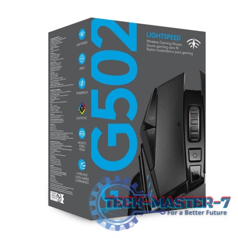 Mysz Bezprzewodowa LOGITECH G502 Lightspeed Czarny Mysz Bezprzewodowa LOGITECH G502 Lightspeed Czarny