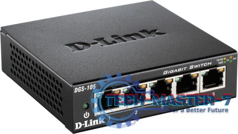Przełącznik D-LINK DGS-105/E (5x 10/100/1000 ) Przełącznik D-LINK DGS-105/E (5x 10/100/1000 )