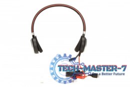 Słuchawki z mikrofonem Na uszy JABRA Evolve 40 Duo (1.2m /Przewodowe wtyk/Czarny)
