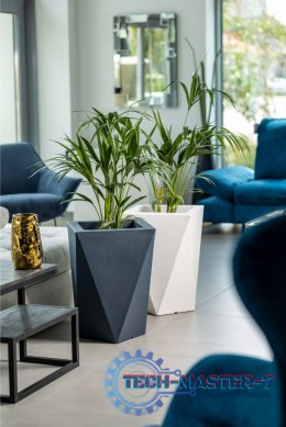 Designerska donica MONUMO VASO Biała MONUMO