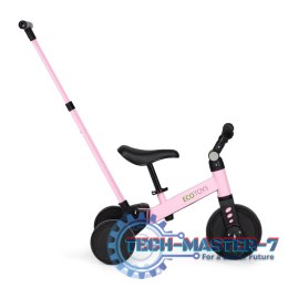 Rower trójkołowy biegowy 2w1 rączka do prowadzenia ECOTOYS ECOTOYS