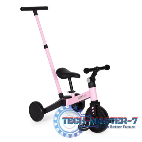 Rower trójkołowy biegowy 2w1 rączka do prowadzenia ECOTOYS ECOTOYS Rower trójkołowy biegowy 2w1 rączka do prowadzenia ECOTOYS ECOTOYS