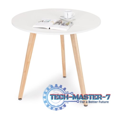 Stół stolik nowoczesny drewniany do salonu kuchni 80 cm ModernHome Stół stolik nowoczesny drewniany do salonu kuchni 80 cm ModernHome