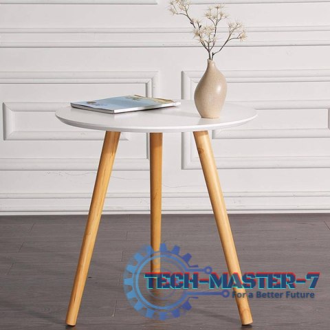Stół stolik nowoczesny drewniany do salonu kuchni 80 cm ModernHome Stół stolik nowoczesny drewniany do salonu kuchni 80 cm ModernHome