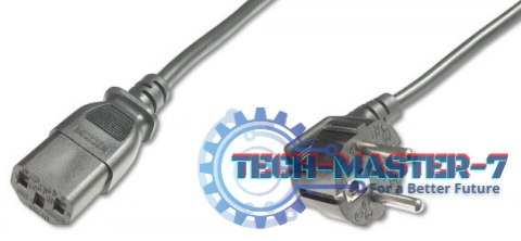 Kabel zasilający ASSMANN Schuko kątowy (CEE 7/7) - IEC 7/7 0.75m. AK-440109-008-S Kabel zasilający ASSMANN Schuko kątowy (CEE 7/7) - IEC 7/7 0.75m. AK-440109-008-S