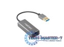 Karta sieciowa przewodowa NATEC Karta sieciowa Cricket USB 3.0 - RJ-45 1Gb na kablu NNC-1924