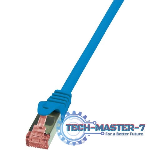 LOGILINK S/FTP Cat.6 0.5 m Niebieski 0.5 Patchcord LOGILINK S/FTP Cat.6 0.5 m Niebieski 0.5 Patchcord