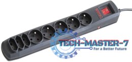 Listwa zasilająca ARMAC ARC8 Czarny R8/CZ/50