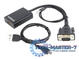 Adapter GEMBIRD A-VGA-HDMI-01 VGA - HDMI + Audio
