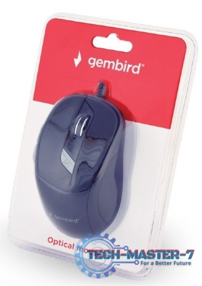 Mysz Przewodowa GEMBIRD MUS-6B-01 Czarny Mysz Przewodowa GEMBIRD MUS-6B-01 Czarny