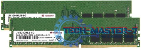 Pamięć TRANSCEND (DIMM/DDR4/16 GB/3200MHz/1.2V/22 CLCL/DUAL) Pamięć TRANSCEND (DIMM/DDR4/16 GB/3200MHz/1.2V/22 CLCL/DUAL)
