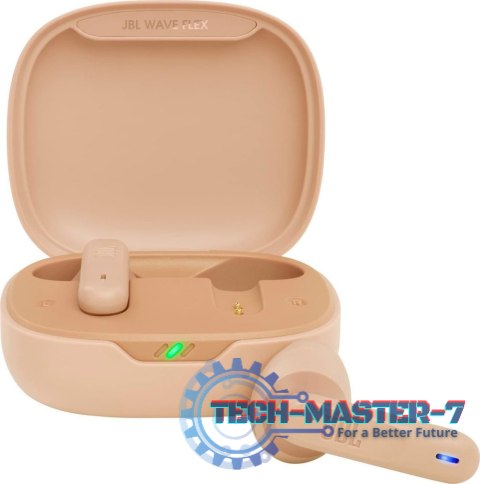 Słuchawki bezprzewodowe JBL Wave Flex Beżowy Słuchawki bezprzewodowe JBL Wave Flex Beżowy