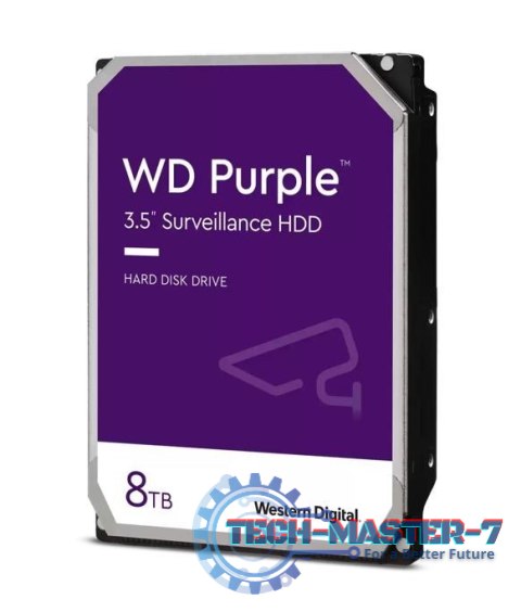 Dysk twardy WD Purple 8 TB 3.5" WD85PURZ Dysk twardy WD Purple 8 TB 3.5" WD85PURZ