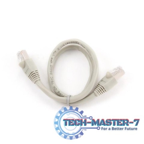 GEMBIRD RJ45 - RJ45 UTP 6 0.25 m Szary 0.25 Patchcord GEMBIRD RJ45 - RJ45 UTP 6 0.25 m Szary 0.25 Patchcord