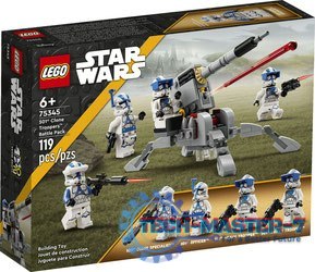LEGO 75345 Star Wars - Zestaw bitewny: żołnierze-klony z 501. legionu LEGO 75345 Star Wars - Zestaw bitewny: żołnierze-klony z 501. legionu