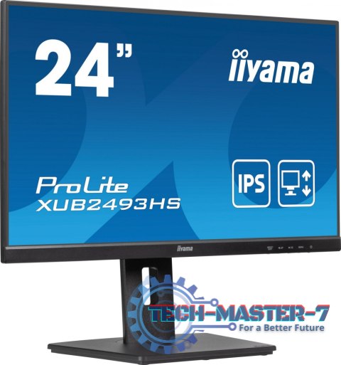 Monitor IIYAMA XUB2493HS-B6 (23.8" /IPS /100Hz /1920 x 1080 /Czarny) Monitor IIYAMA XUB2493HS-B6 (23.8" /IPS /100Hz /1920 x 1080 /Czarny)