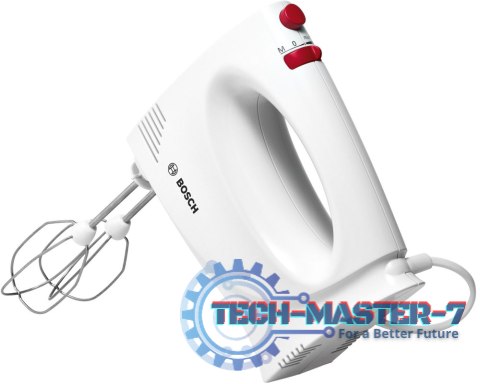 Mikser ręczny BOSCH MFQP1000 (300W / Biało-czerwony) Mikser ręczny BOSCH MFQP1000 (300W / Biało-czerwony)