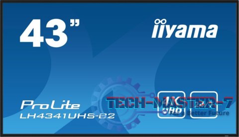 Monitor IIYAMA LH4341UHS-B2 (42.5" /IPS /60Hz /3840 x 2160 /Czarny ) Monitor IIYAMA LH4341UHS-B2 (42.5" /IPS /60Hz /3840 x 2160 /Czarny )