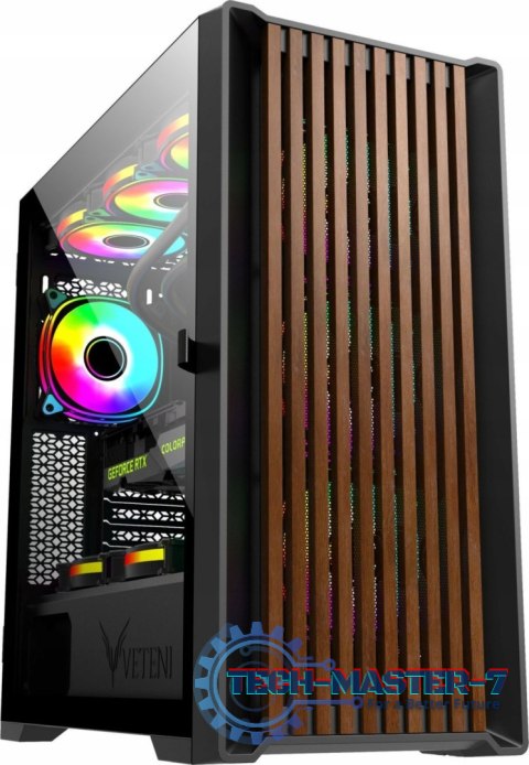 Obudowa Midi Tower VESTEL VT-WOODY-01BK Obudowa Midi Tower VESTEL VT-WOODY-01BK