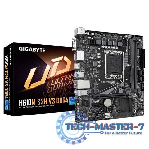 Płyta główna GIGABYTE H610M S2H V3 DDR4 LGA1700 MICRO ATX Płyta główna GIGABYTE H610M S2H V3 DDR4 LGA1700 MICRO ATX