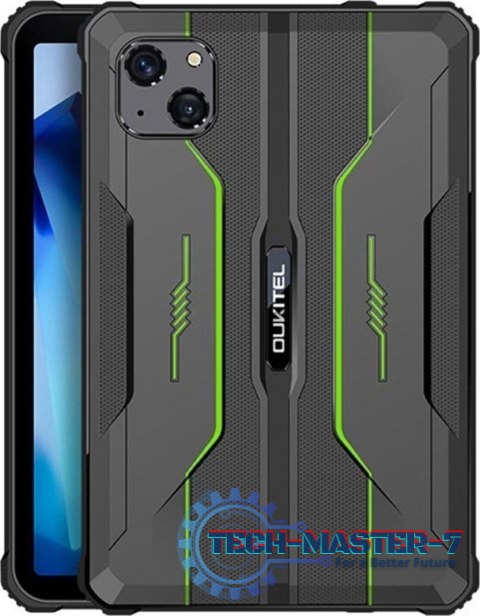 Tablet OUKITEL RT3-GN/OL (8"/MediaTek Helio P22/64GB/Android 12/Wi-Fi/Czarno-zielony) Tablet OUKITEL RT3-GN/OL (8"/MediaTek Helio P22/64GB/Android 12/Wi-Fi/Czarno-zielony)