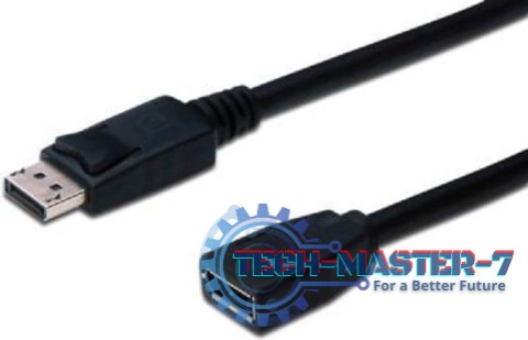 DIGITUS AK-340200-020-S 2m /s1x DisplayPort (wtyk) 1x DisplayPort (gniazdo) DIGITUS AK-340200-020-S 2m /s1x DisplayPort (wtyk) 1x DisplayPort (gniazdo)