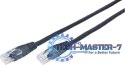 GEMBIRD Patchcord Cat.5e 3m RJ45 Osłonka zalewana Czarny 3 Patchcord GEMBIRD Patchcord Cat.5e 3m RJ45 Osłonka zalewana Czarny 3 Patchcord