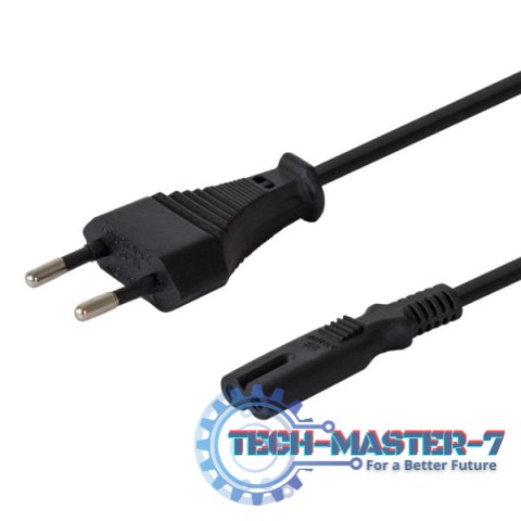Kabel zasilający SAVIO Wtyczka typ C - IEC C7 1.2m. CL-97 Kabel zasilający SAVIO Wtyczka typ C - IEC C7 1.2m. CL-97