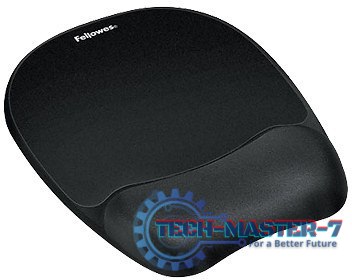 Podkladka pod mysz i nadgarstek Memory Foam Czarna Podkladka pod mysz i nadgarstek Memory Foam Czarna