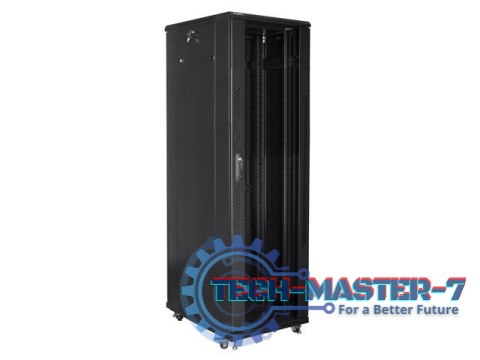 Szafa stojąca Rack 19 42U 600x1000mm czarna FF01-6042-12B Szafa stojąca Rack 19 42U 600x1000mm czarna FF01-6042-12B