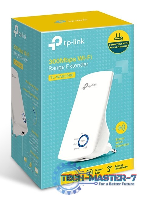 TP-Link Range Extender 300 Mb/s - TL-WA850RE TP-Link Range Extender 300 Mb/s - TL-WA850RE