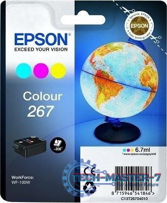 Tusz EPSON Colour 267 C13T26704010 Tusz EPSON Colour 267 C13T26704010