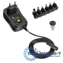 Zasilacz TECHLY IPW-NTS2250G2(Wymienne wtyki DC (6 rodzajów)\2250mA\3V)
