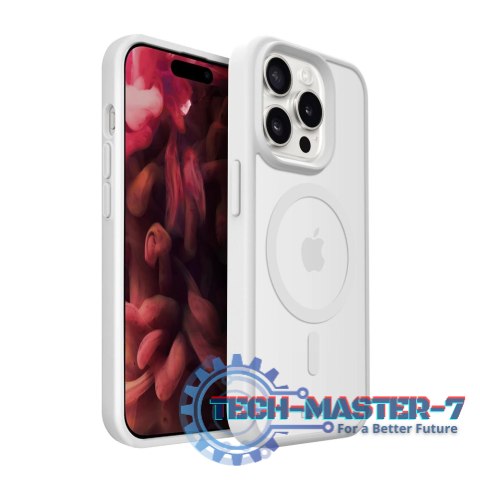 LAUT Huex Protect - obudowa ochronna do iPhone 15 Pro Max kompatybilna z MagSafe (white) LAUT Huex Protect - obudowa ochronna do iPhone 15 Pro Max kompatybilna z MagSafe (white)